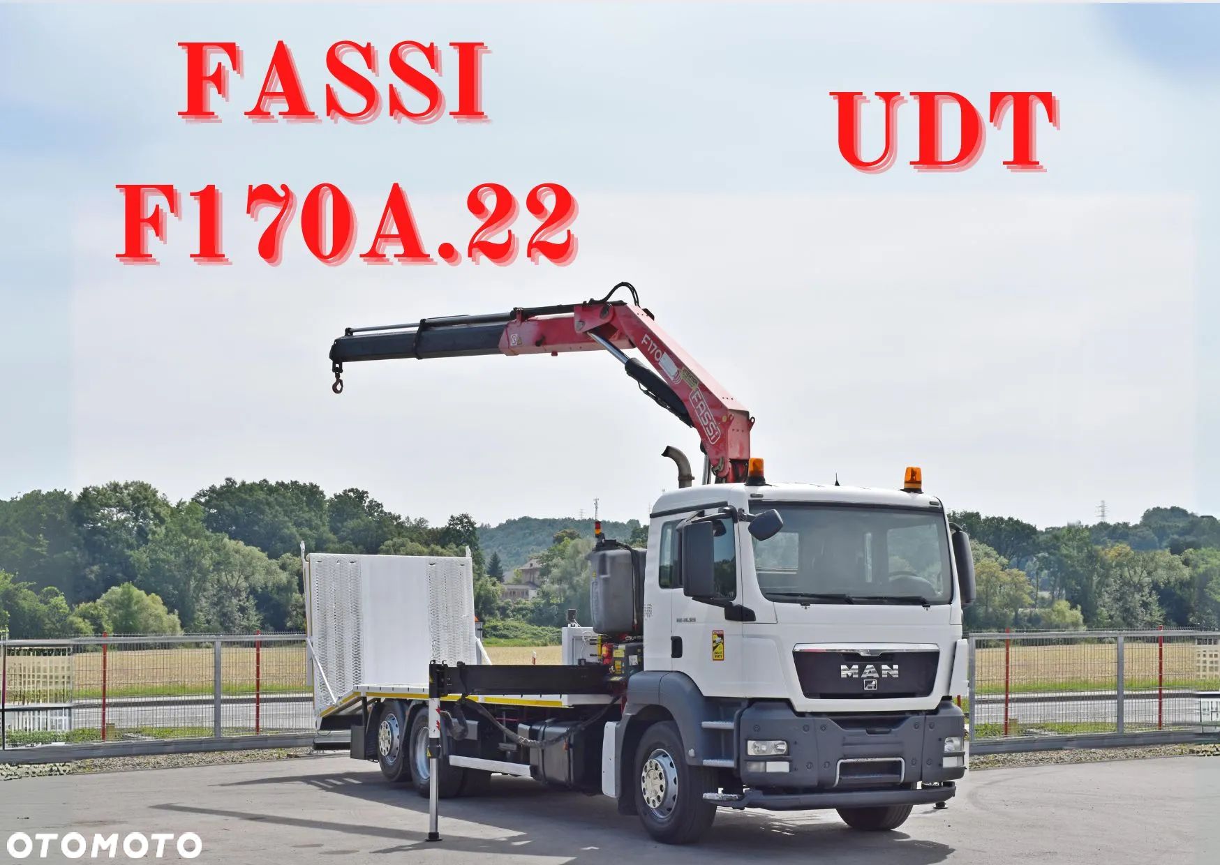 MAN TGS 26.320* LAWETA 8,00m + FASSI F170A.22 + PILOT * STAN BDB - 1