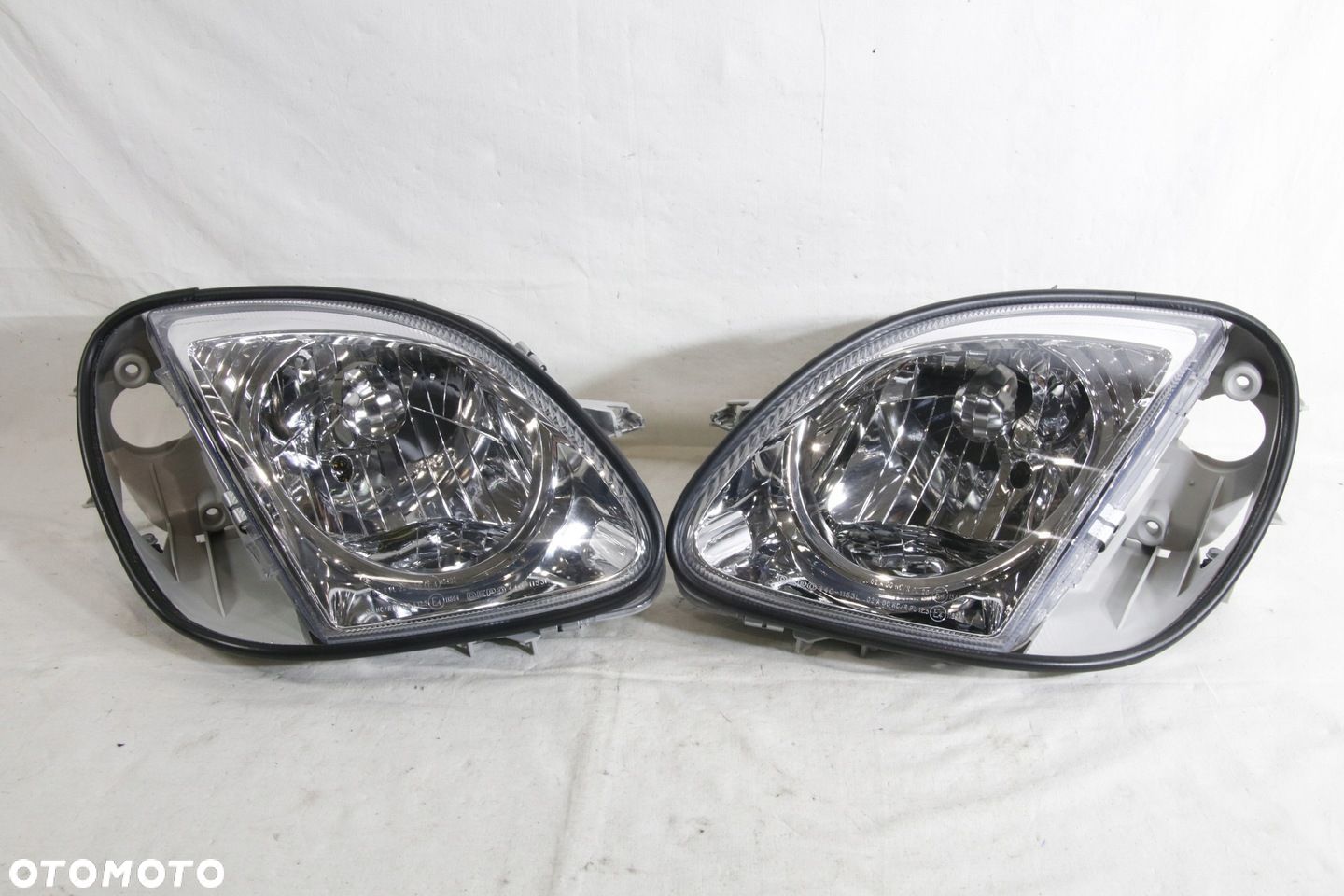 Reflektory Lampy kpl Depo Tuning Clear Chrom Mercedes Slk 170 1996-2005 - 1