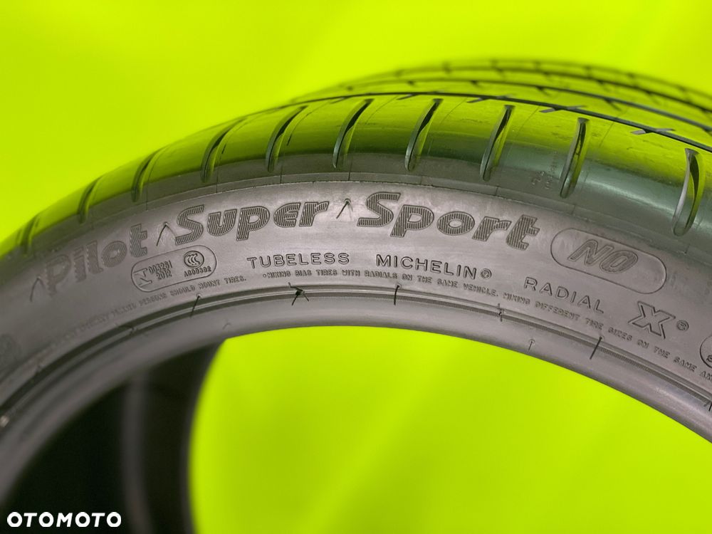 2 opony 295/35 20 MICHELIN PILOT SUPER SPORT N0 Porsche - 7