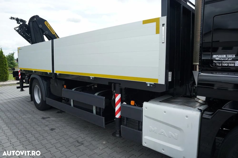 MAN TGS 18.460 / 4X2 / DROPSIDE / PALFINGER PK 230001 / MAX. LOAD CAPACITY: 5,950 KG / NAVI / ROTATOR / PARKING AIR CONDITIONING / MANUAL / EURO 6 - 24