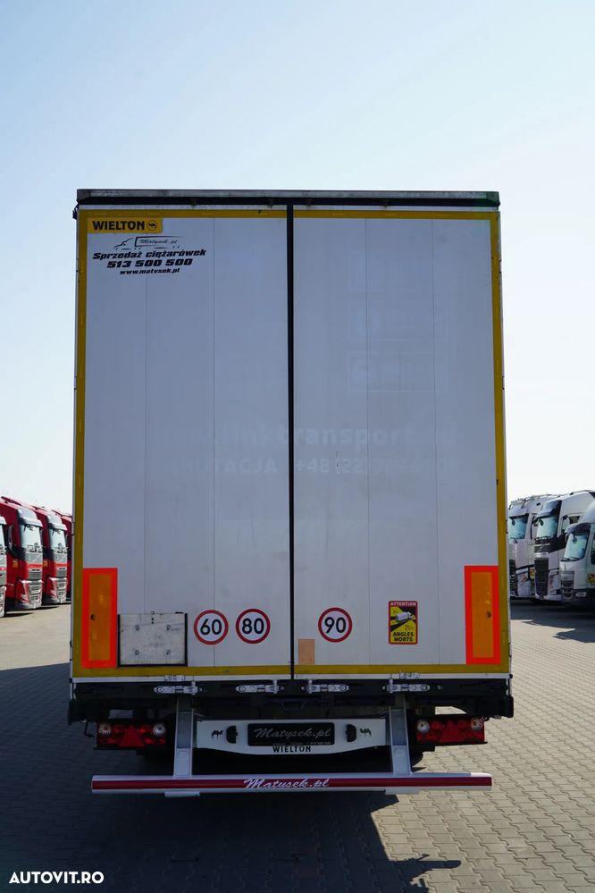 Wielton CORTINĂ WIELTON / MEGA / SISTEM BDE - STALPINI CULISANTI / AXE SAF / LOW DECK - 12