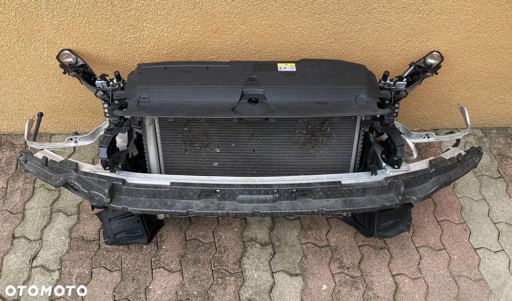 AUDI A6 C8 4K 2.0 TDI PAS PRZEDNI KOMPLETNY CHŁODZNICE WENTYLATOR