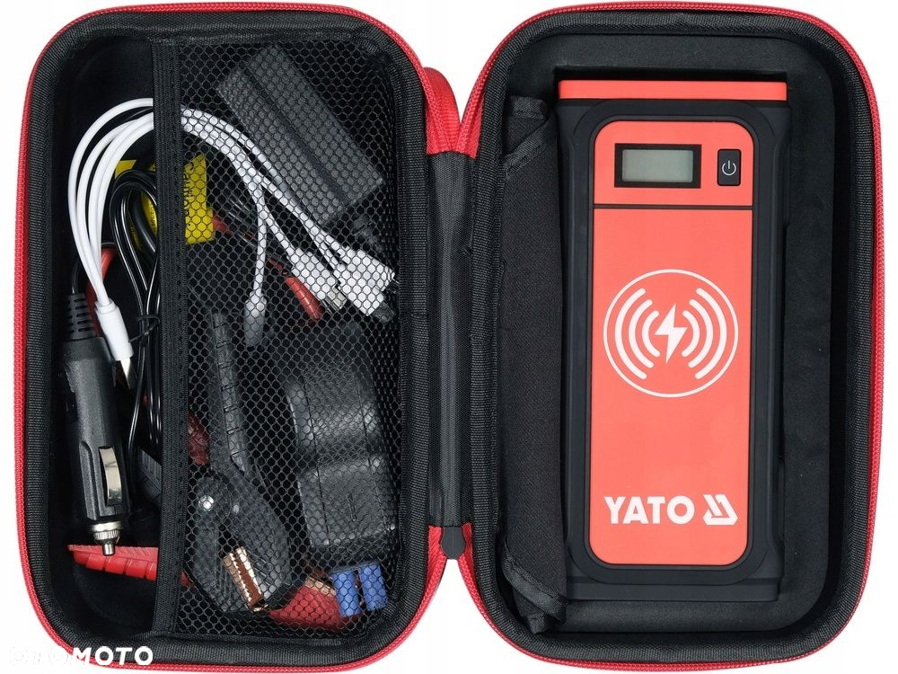 YATO URZĄDZENIE ROZRUCHOWE POWERBANK 16000mAh ŁADOWANIE INDUKCYJNE YT-83085 - 10