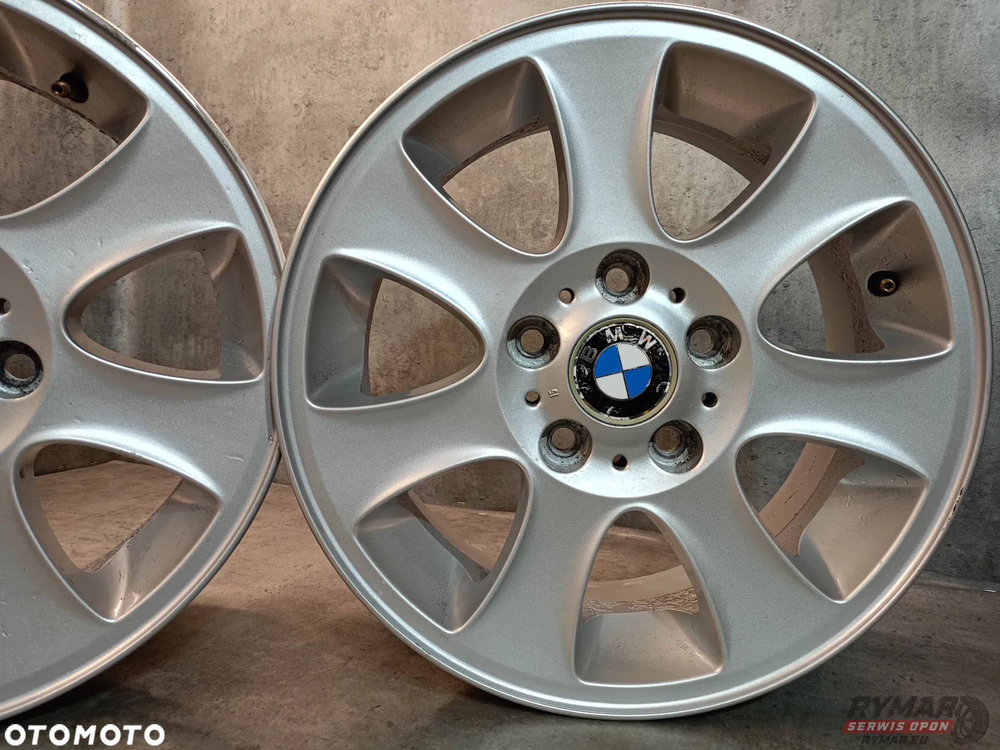 ŚLĄSK ALUFELGI 7X16" 5x120 ET44 ORYGINAŁ BMW KOMPLET - 5