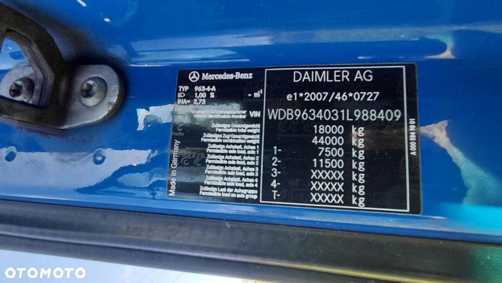 Mercedes-Benz ACTROS 18.51 AUTOMAT - 8