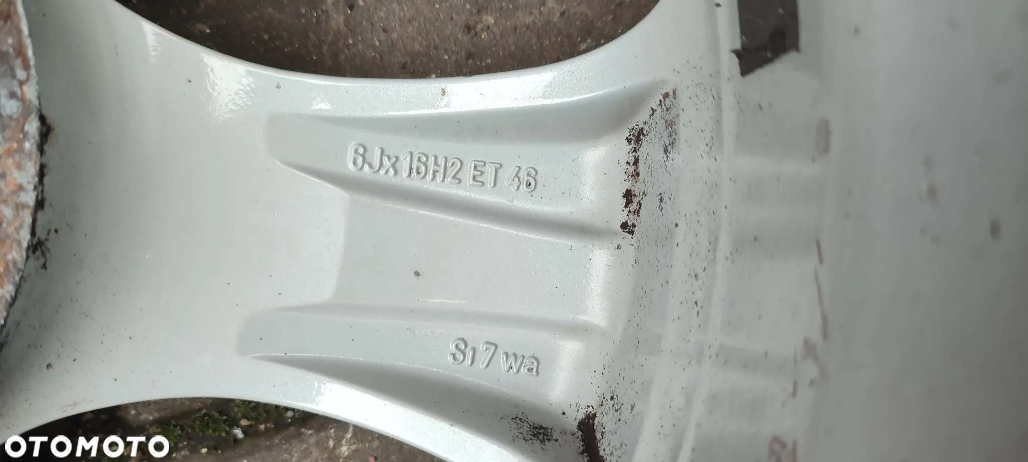 FELGI ALUMINIOWE 1694011002 5x112 6JxX16 CALI ET46 RONAL MERCEDES A KLASA 4 SZTUKI KOMPLET - 8