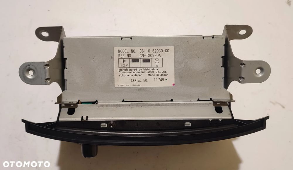 RADIO TOYOTA YARIS VERSO - 2