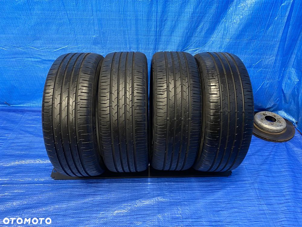OPONA 17 OPONY LETNIE LATO KOMPLET OPON 4SZT CONTINENTAL ECO CONTACT 6 205/45R17 88H XL BIEŻNIK 5,7mm  2020 - 1