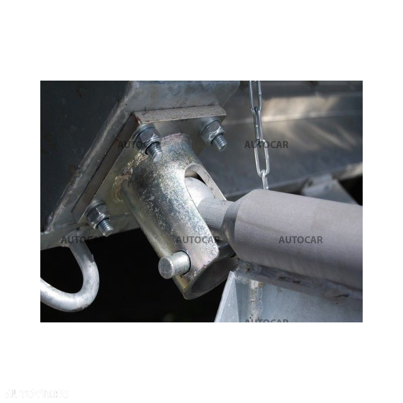 Vezeko Remorca basculabila Autocar Trip 35 electric fara rampe din aluminiu - 2