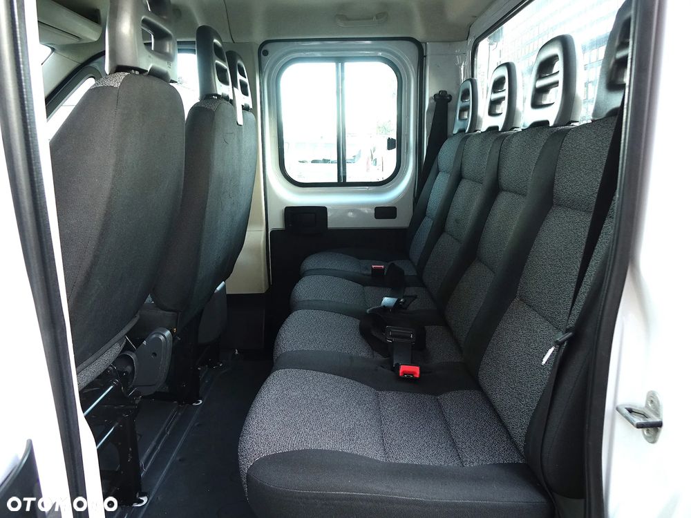 Fiat Ducato 2.3 140KM brygadówka 7-osobowy DOKA skrzynia ładunkowa - 13