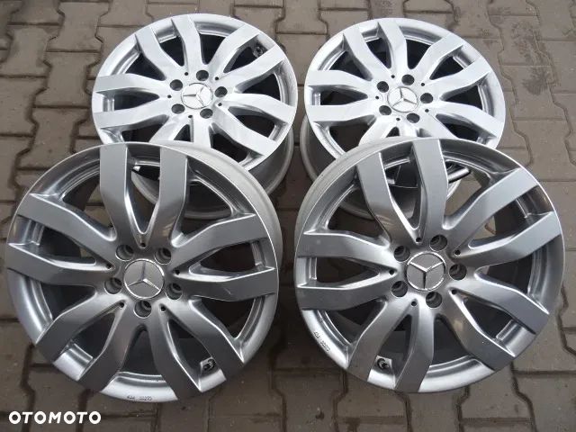 5x112x66,6 7,5jx17 et40 MERCEDES C I E klasse oryginał z czujnikami ciśnienia