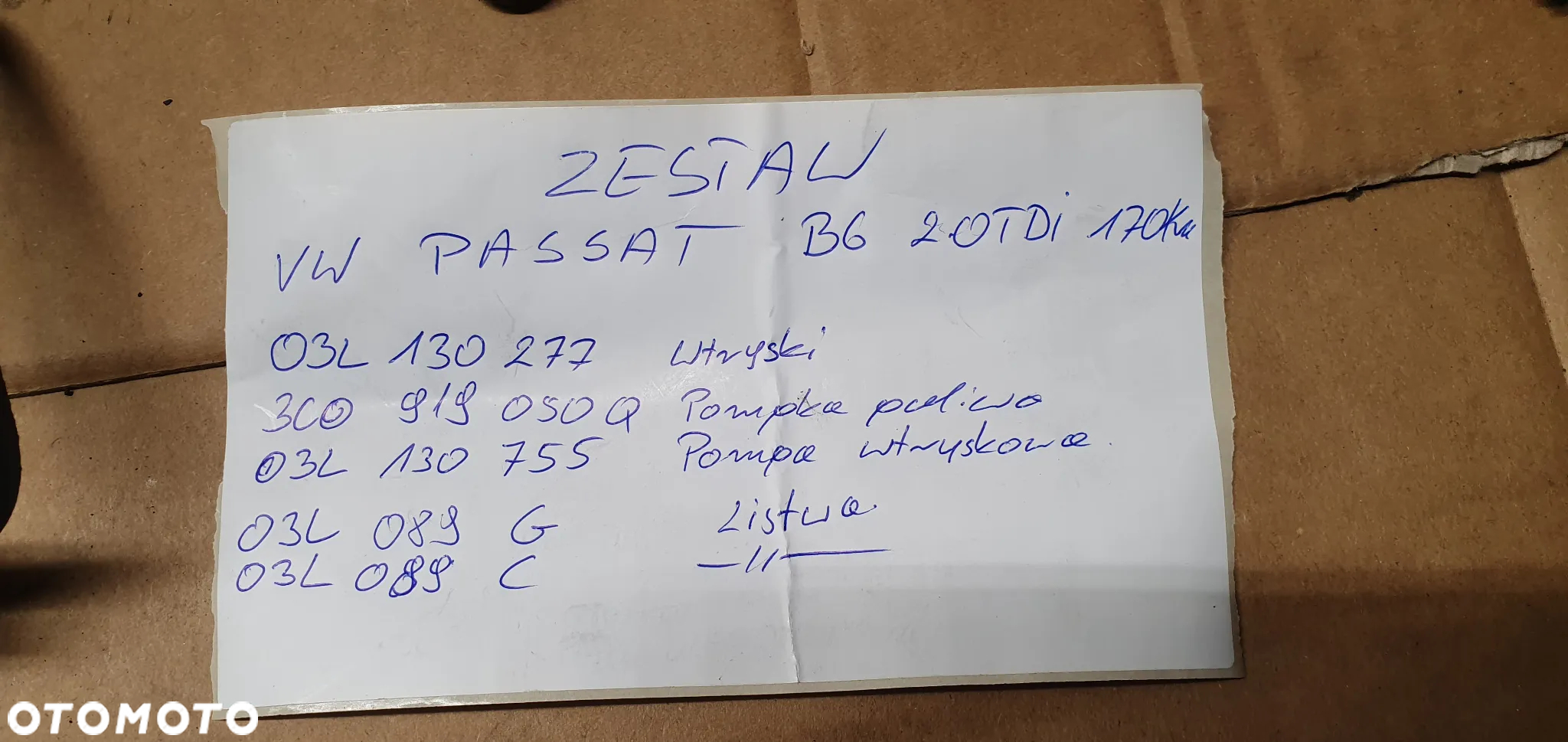 Wtryskiwacze wtryski układ wtryskowy paliwa zestaw pompa listwa wtryski pompka VW Passat B6 2.0 TDI Common Rail - 16