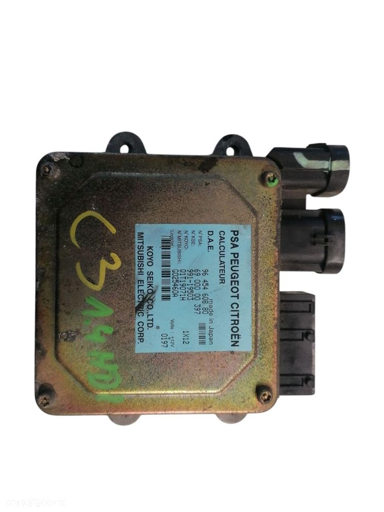 moduł sterownik wspomagania citroen c3 i 1.4 hdi - 1