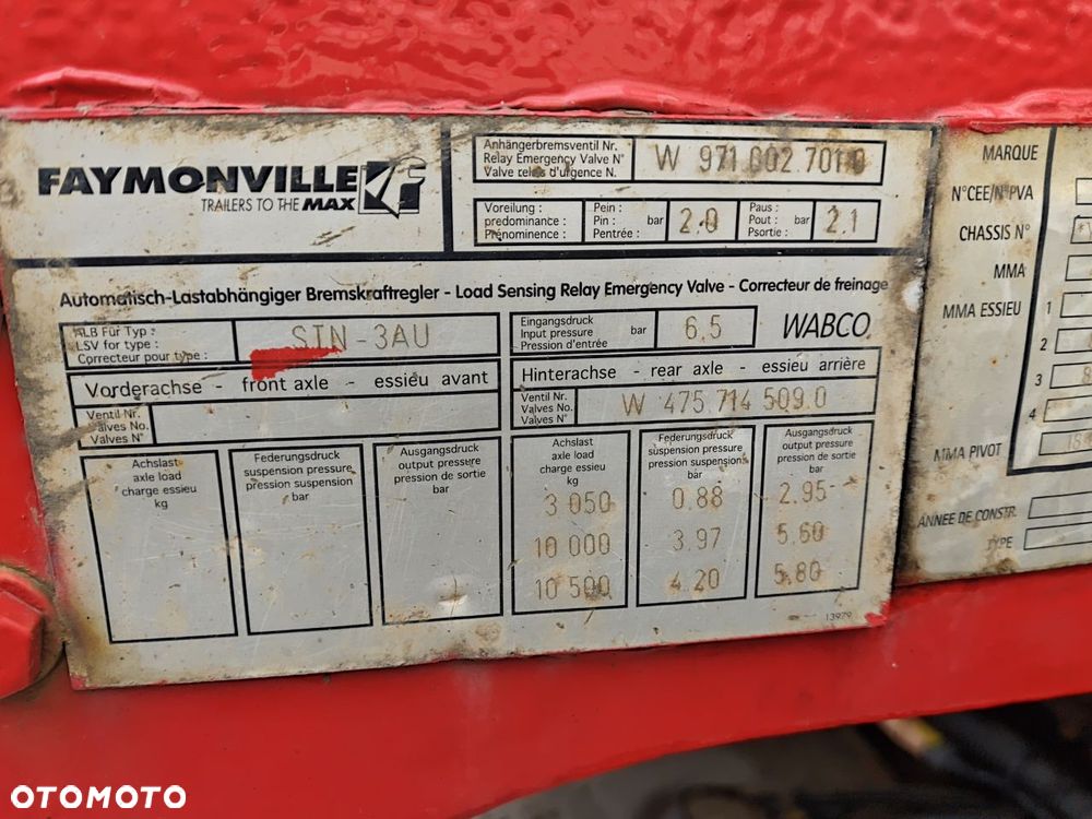 Faymonville STN- 3AU - 9
