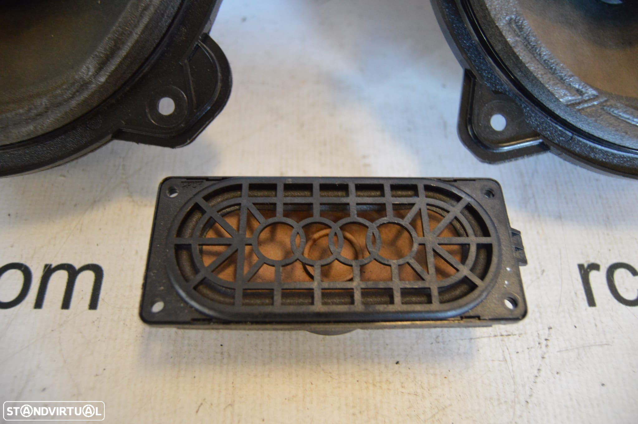 COLUNA COLUNAS SOM DISPOSITIVO AMPLIFICADOR SONORO BLAUPUNKT 8H0035411 8P0035362 AUDI A3 8P 8PA SPORTBACK 2.0 TDI 170CV BMN - 3