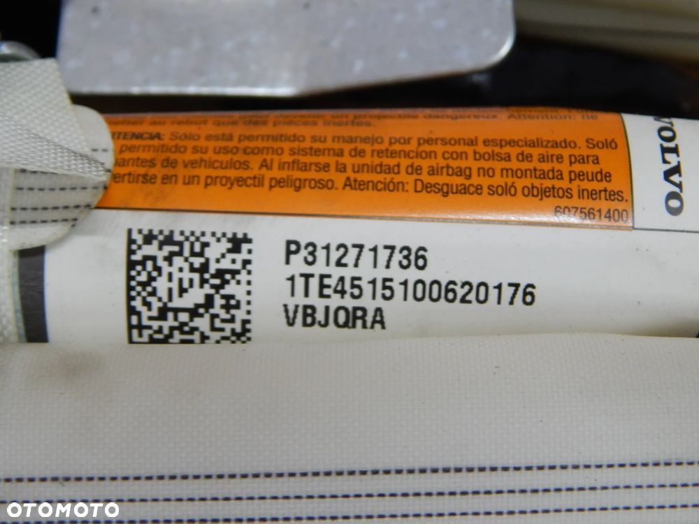 Poduszka powietrzna kurtyna pas bezpieczeństw sensor Volvo XC60 xc60 I 08-17 Łuków części - 5