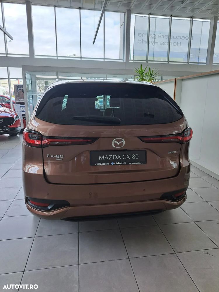 Mazda CX-80 e-SKYACTIV-D 254 M HYBRID AWD HOMURA PLUS - 4