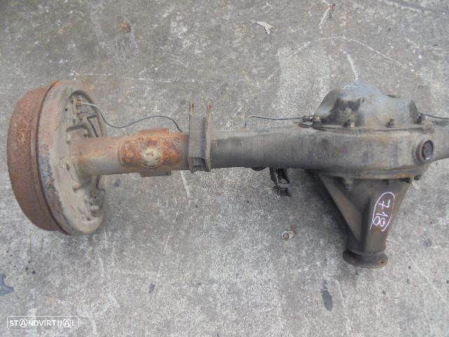 Eixo Eix718 NISSAN D21 1992 2.5D 85CV 2P CASTANHO TRÁS CUBOS COMPLETO - 3