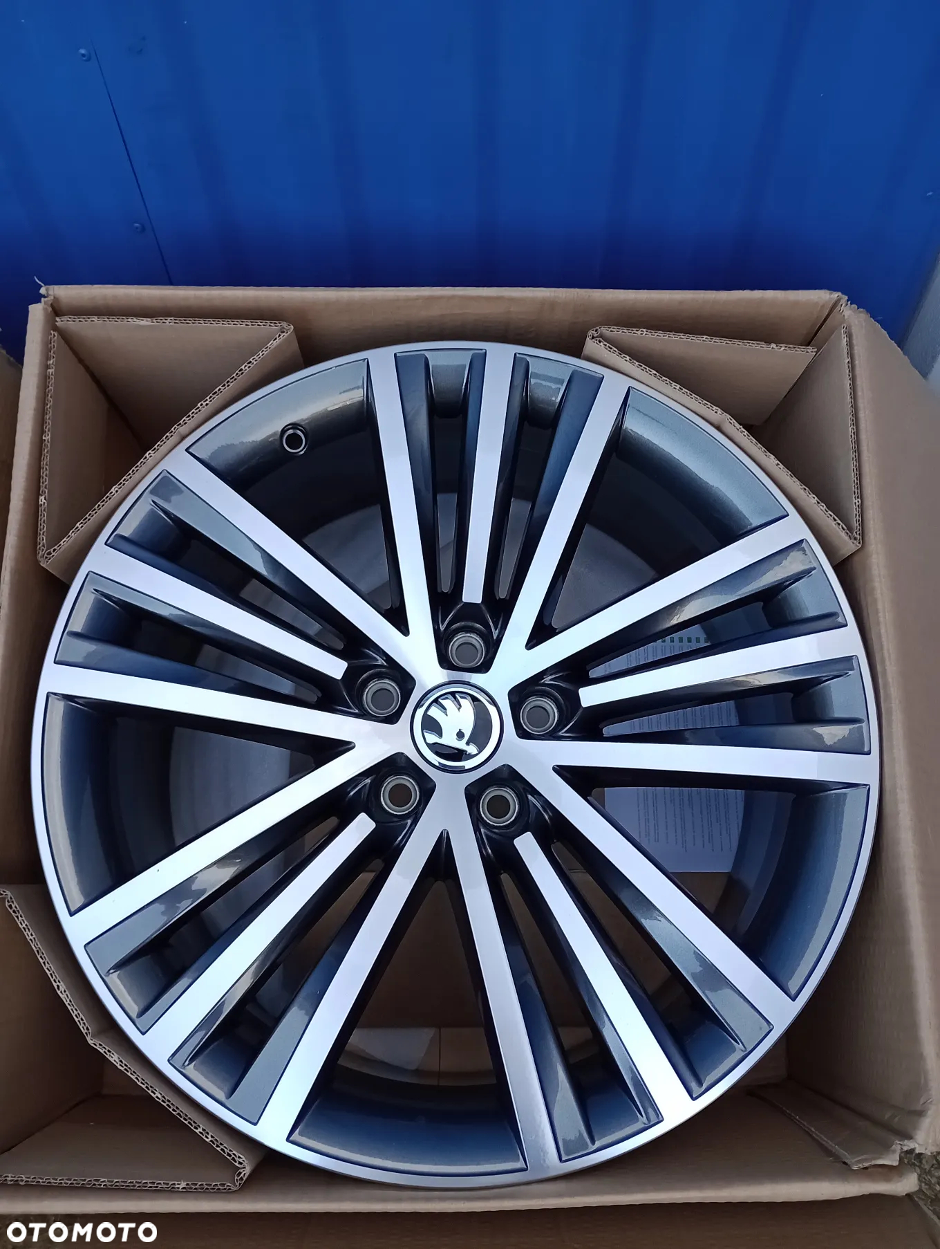 FELGI ALUMINIOWE ORG SKODA 5x112 R19 8J ET44 SKODA KAROQ KODIAQ OCTAVIA SUPERB YETI ENYAQ IV - 5