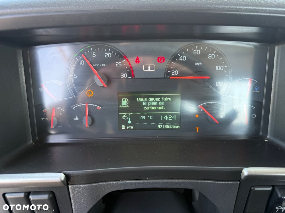 Volvo FMX 410 / WYWROTKA + HDS / 8X4 / KIPER 2 STRONY / MANUAL / EURO 5 / Z FRANCJI / STAN BDB / / / - 35