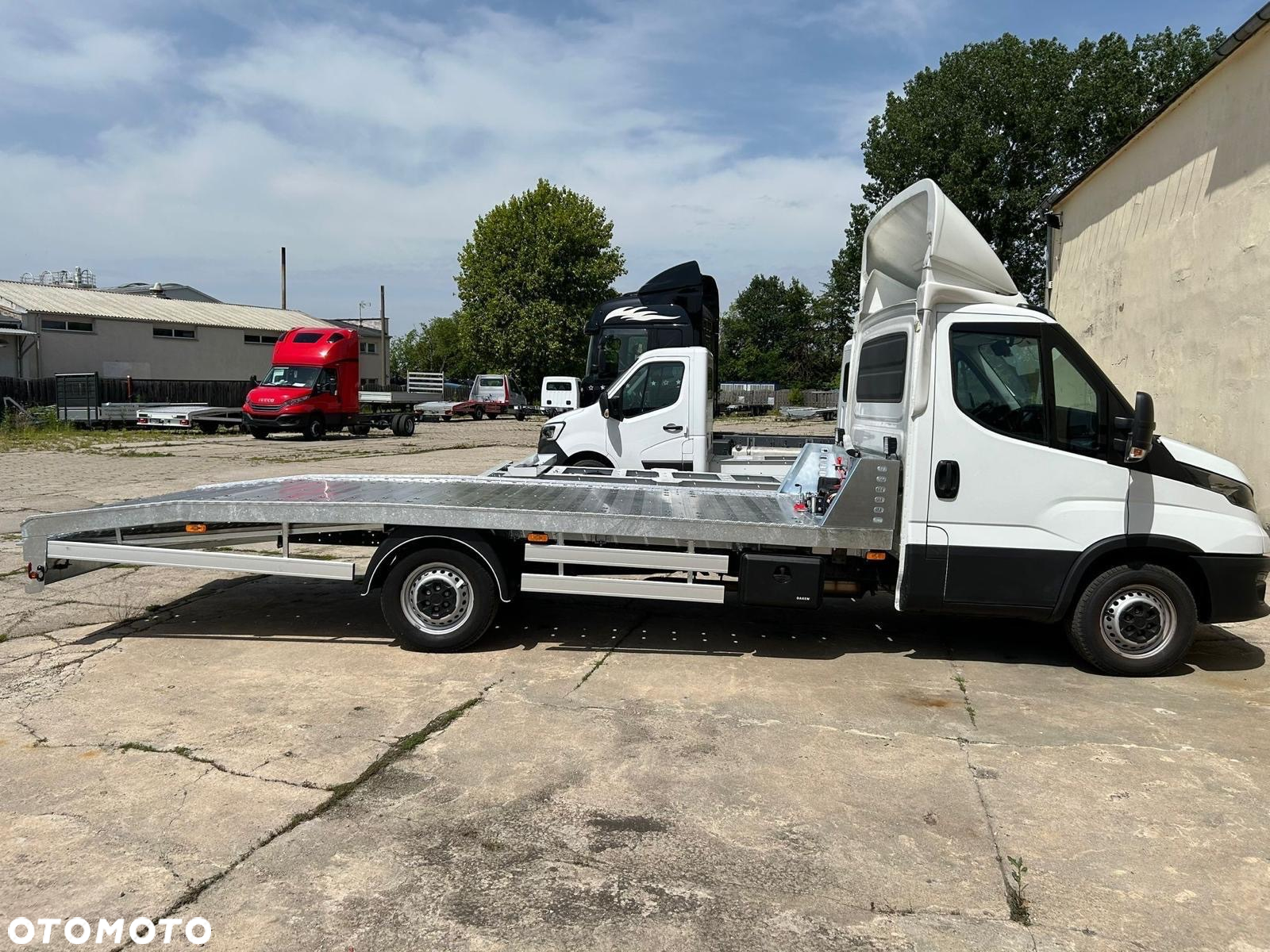 Najazd aluminiowy laweta autolaweta Sprinter Ducato Master Iveco - 16