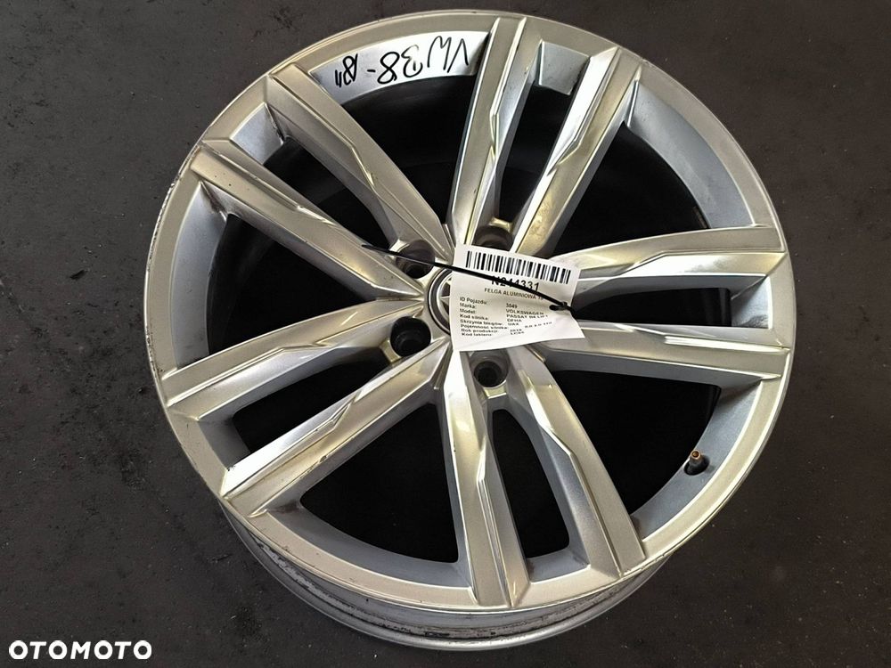 FELGA ALUMINIOWA 18 VOLKSWAGEN PASSAT B8 LIFT 3G0601025H - 1