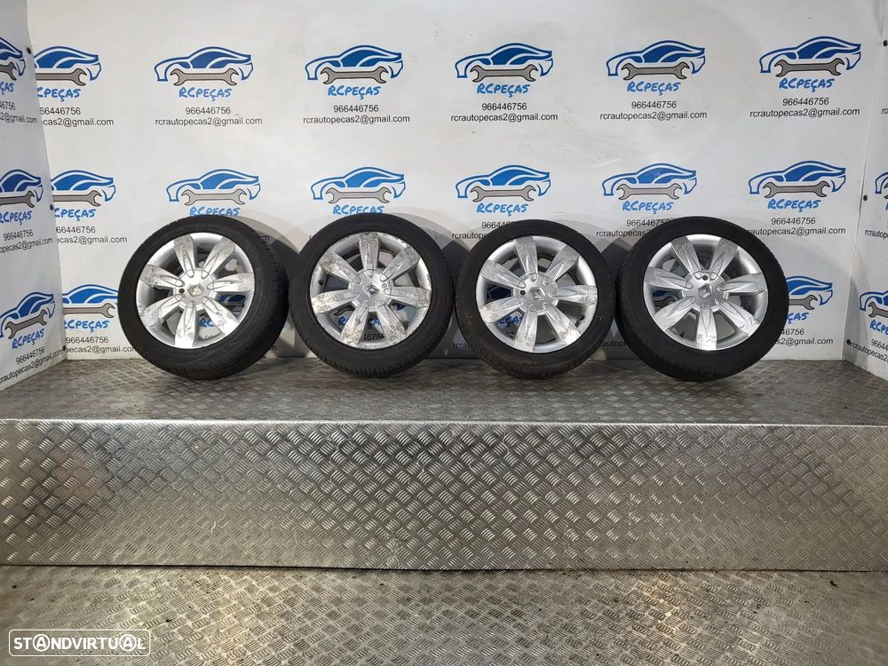 Conjunto Jantes 16 Renault Clio 3 MK3 ET43 6.5J 4X100 8200400279 - 1
