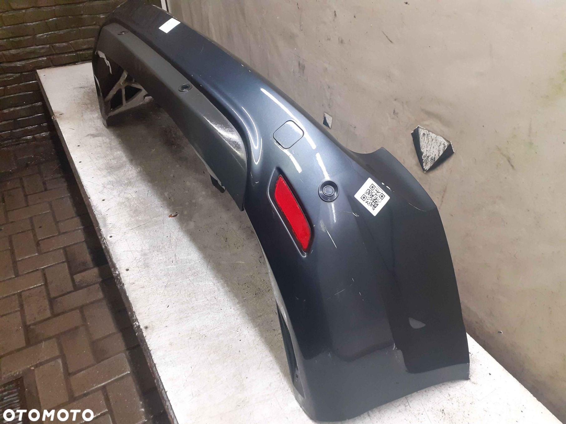 ^ ZDERZAK TYŁ TYLNY FORD FOCUS MK.2 2 II LIFT FL KOMBI H4 SZARY GRAFITOWY - 3