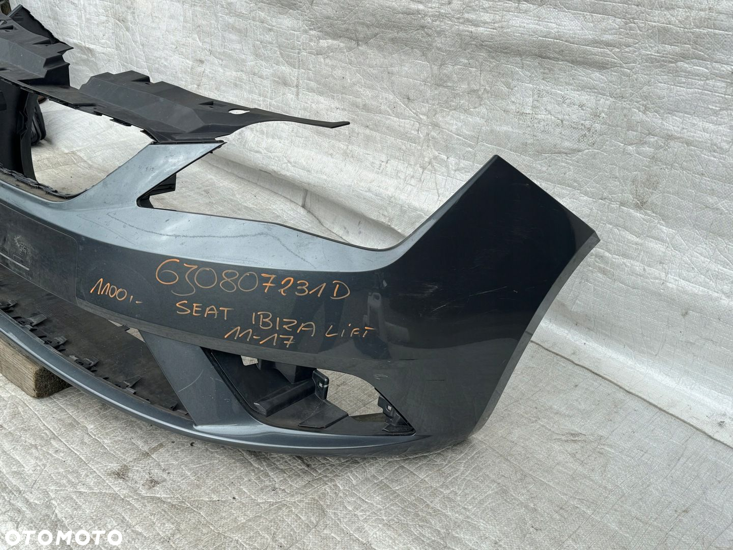 SEAT IBIZA 4 LIFT 6J ZDERZAK PRZEDNI 11-17 - 2