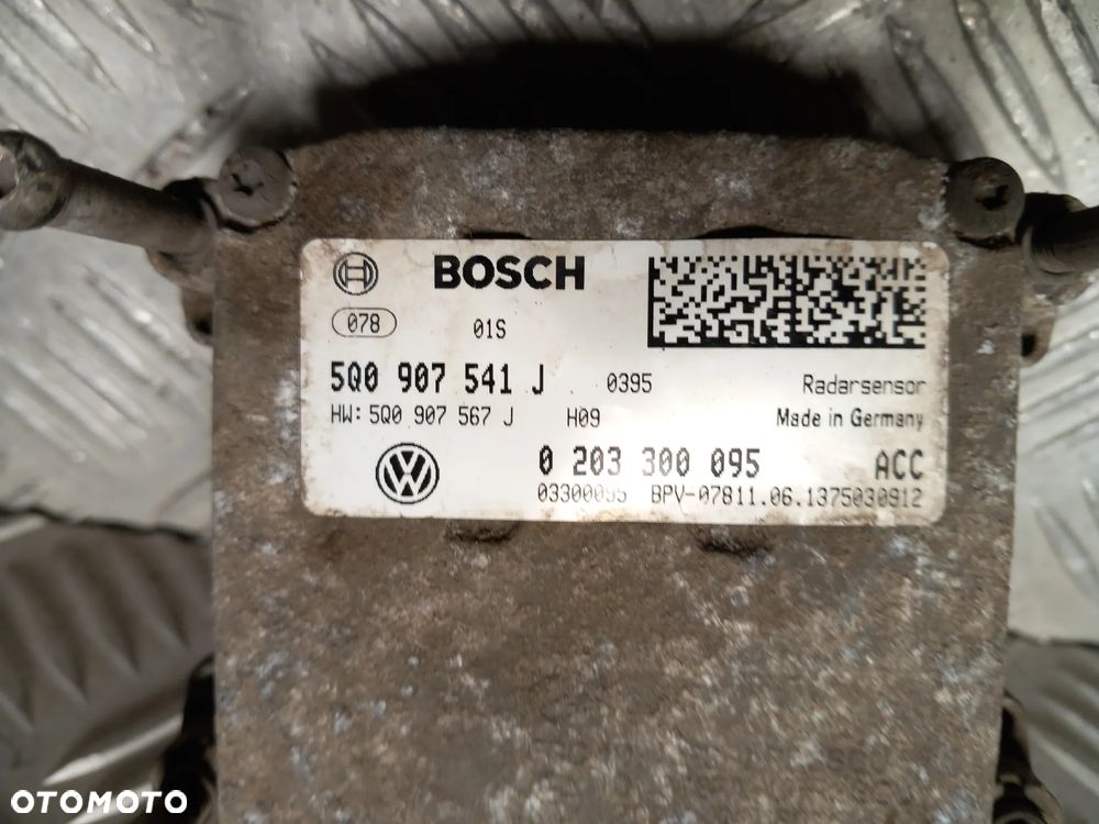 VW SKODA SEAT RADAR DISTRONIC 5Q0907541J - 4
