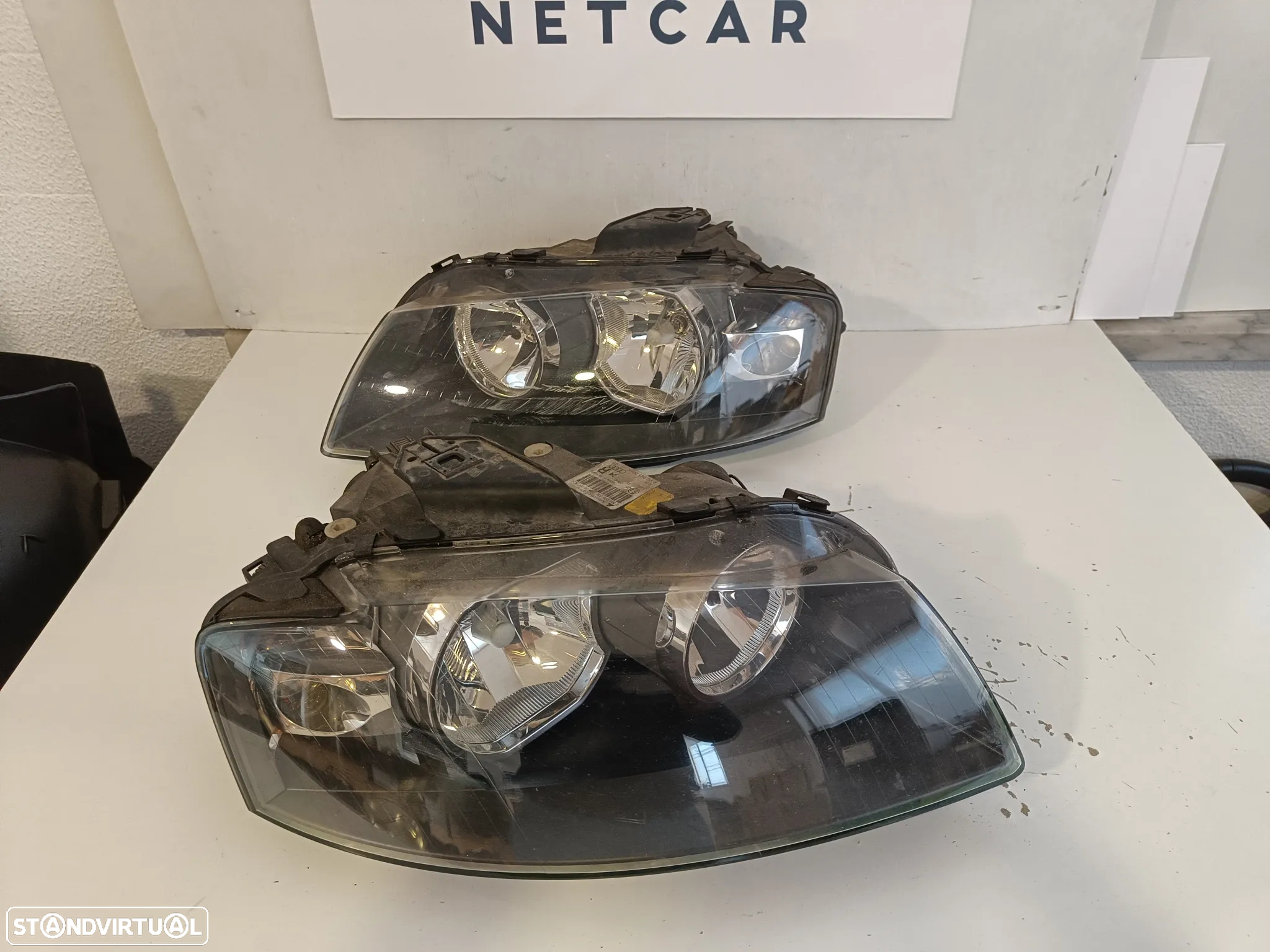 Farol óptica Audi A3 8P 2006 - 3