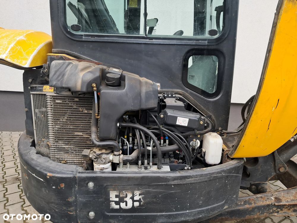 Bobcat E 35 * 3 łyżki * waga 3500 kg 3.5T *szybkozłącze * dodatkowe linie hydrauliczne * 2016r KUBOTA silnik 24.4KW * zero obrys * 3120 mtg * KOPARKA JCB YANMAR CAT - 19