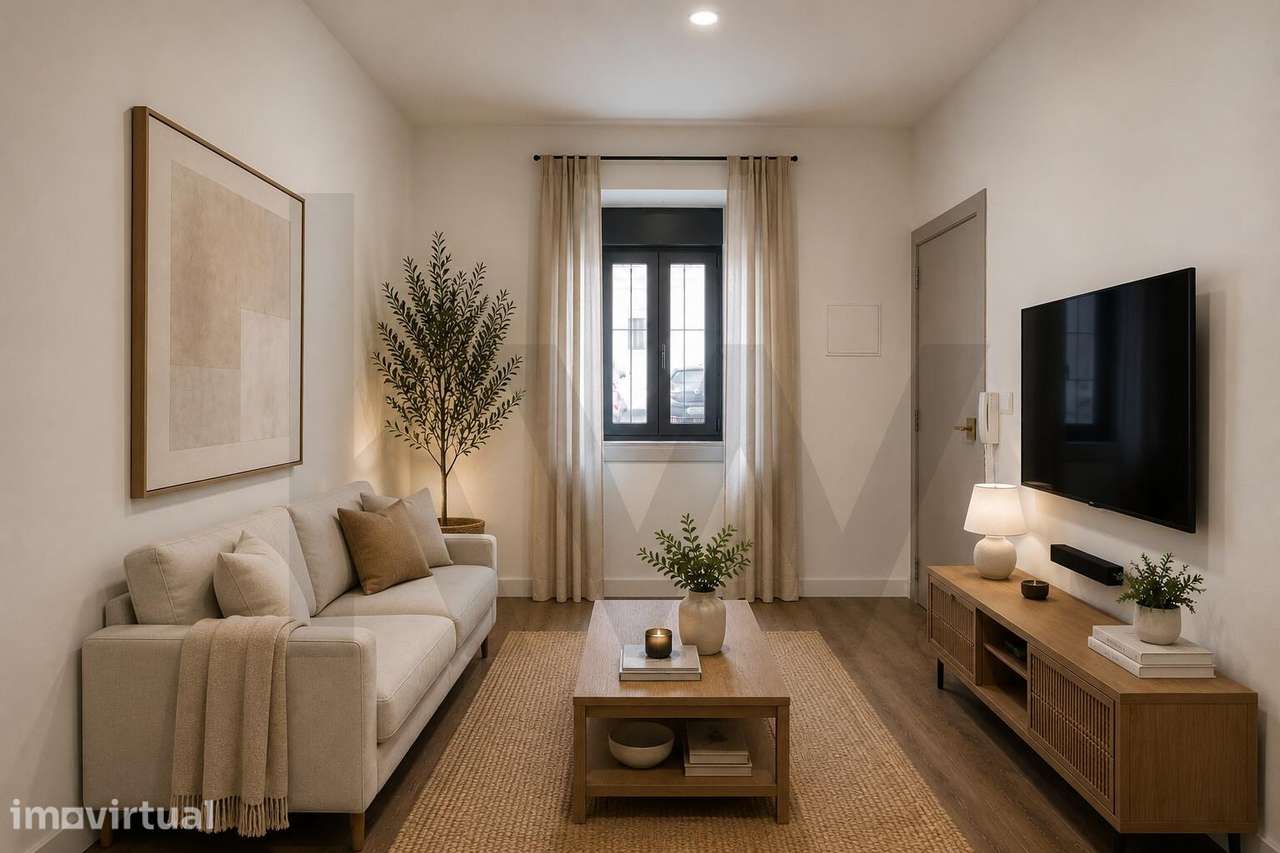 Apartamento T1 com Terraço de 31m2 | Yield Bruto de 4,82% - Grande imagem: 4/16