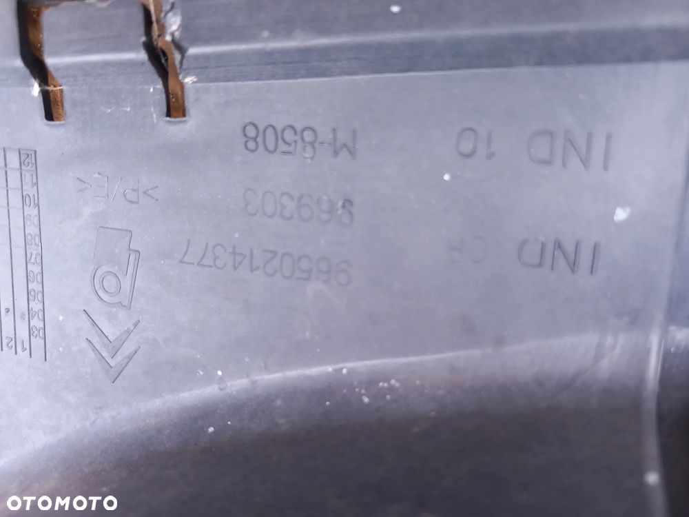 Zderzak CITROEN XSARA PICASSO Lift tył/tylni OE 9650214377 - 12
