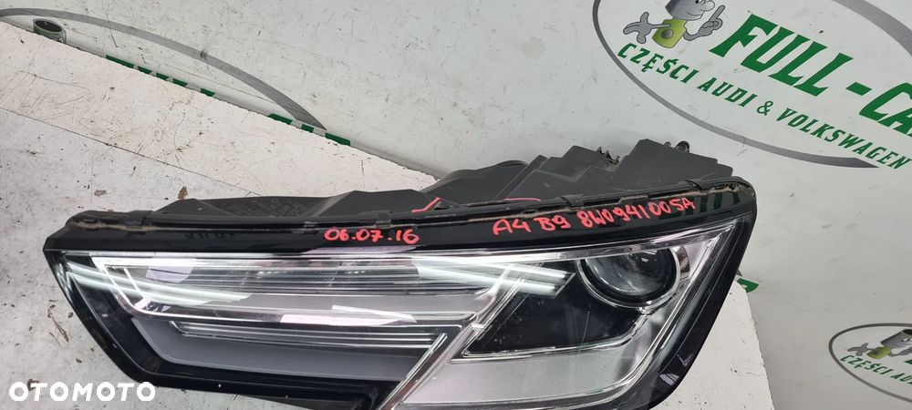 AUDI A4 B9 LAMPA LEWA PRAWA REFLEKTOR XENON 8W0941005A 8W0941006A - 7
