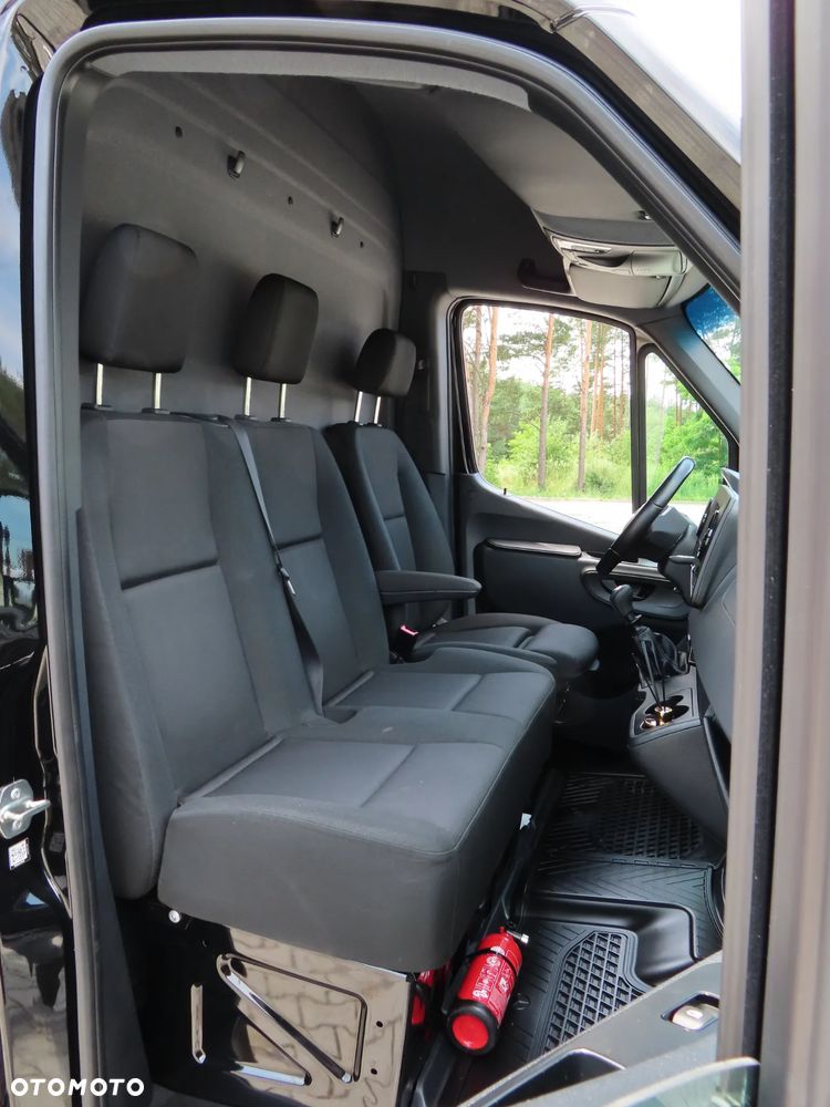 Mercedes-Benz Sprinter 319 CDI 190 KM Ekstra Długi Wysoki Dach LONG MAXI + 4800 mm Furgon Blaszak Rozstaw Osi 4325 mm Ładowność 881 Kg HAK 2800 Kg Stan Jak Nowy GOTOWY I DOSTEPNY POLECAM - 29