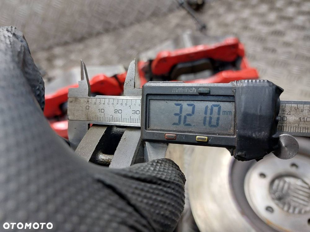 TARCZE HAMULCOWE PRZÓD + KLOCKI + ZACISKI JAGUAR XF X250 5.0 V8 - 7