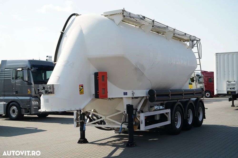 Feldbinder / REMORCA CIMENT / 3 COMPARTIMENTE / 36.000 L / SILOC / PENTRU MATERIALE VRAC / JANTE DIN ALIAJ - 3