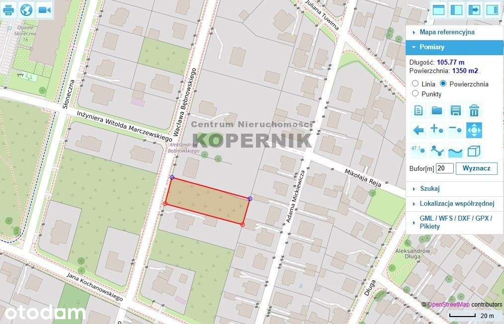 Aleksandrów Kujawski Działka nowe Osiedle - Pełny obrazek: 2/2