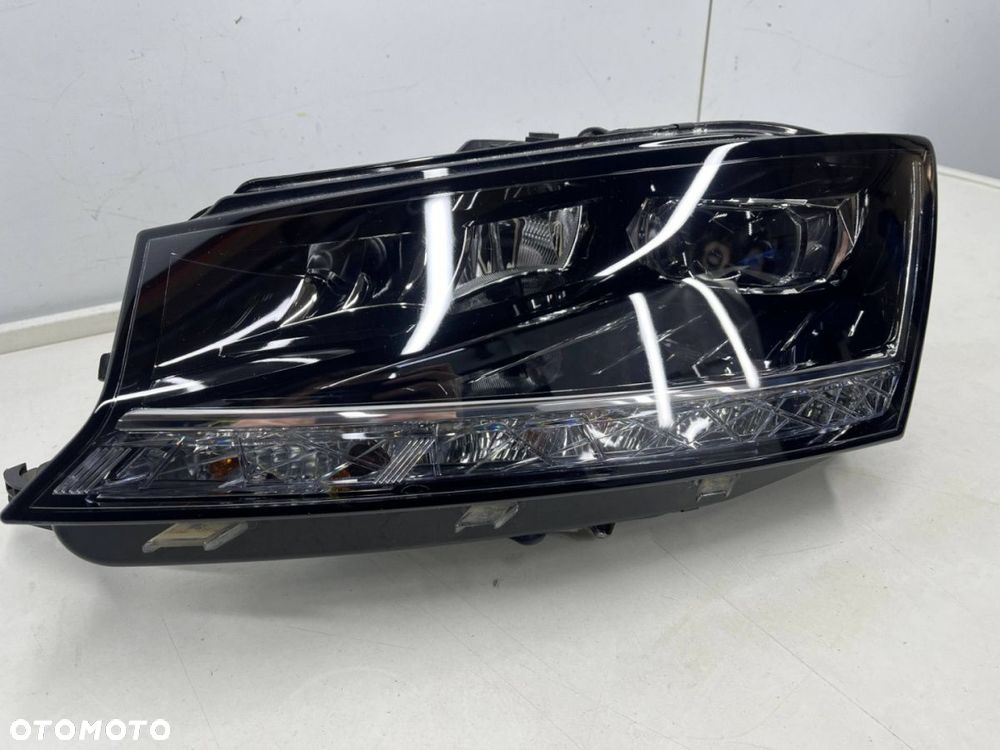 Lampa reflektor Skoda Fabia III LIFT 18-22r. FULL LED lewa przednia IDEALNA ORYGINALNA 6v1941015f - 4