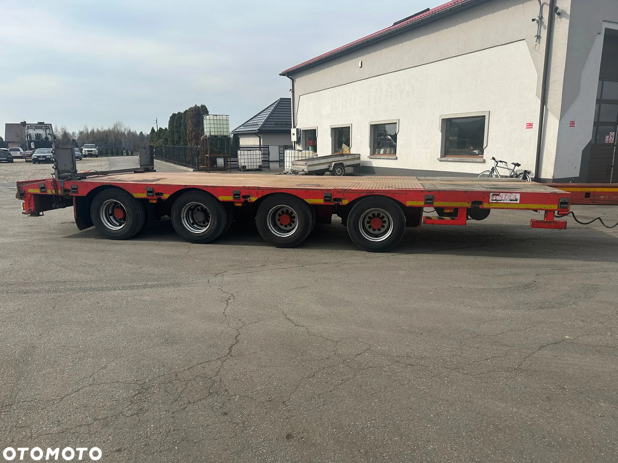 ES-GE Naczepa niskopodwoziowa ES-GE semi 4 osie - 7