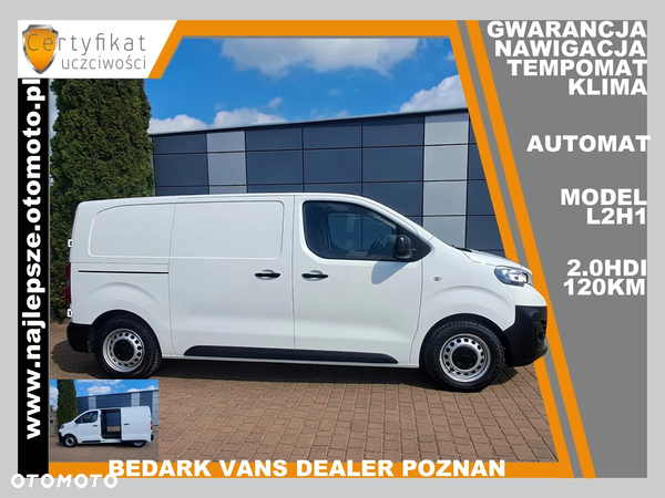 Citroën Jumpy, L2H1, AUTOMAT, nawigacja, klima, tempomat