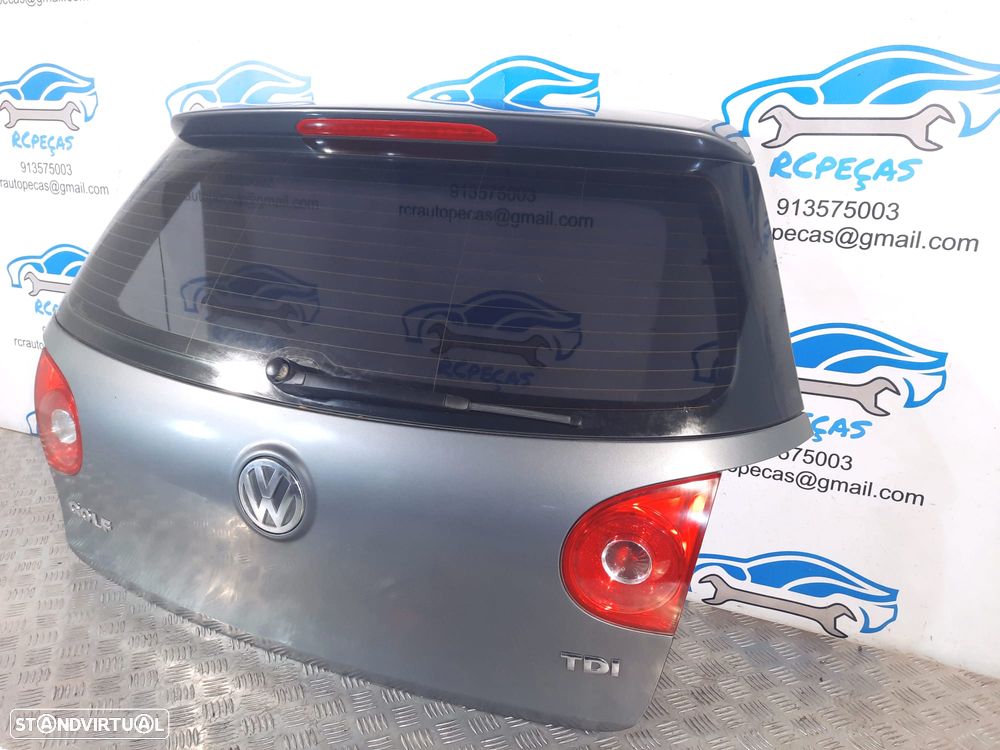 PORTA TAMPA MALA VW VOLKSWAGEN GOLF V 5 MK5 1K 1K1 1K6827025H 1K6827025 FECHO PUXADOR MOTOR VIDRO 3º STOP AILERON ALERON SPOILER LIP - 2