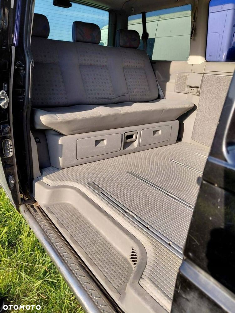 KOMPLETNE WNĘTRZE FOTELE ŁÓŻKO STOLIK BOCZKI WSZYSTKO VW T4 MULTIVAN CAMPER - 16