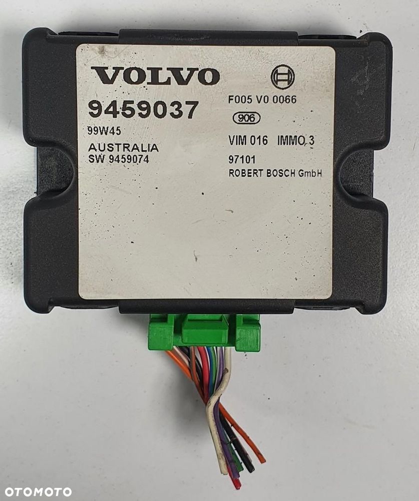 MODUŁ IMMO IMMOBILIZERA VOLVO V70 I 9459037 - 1
