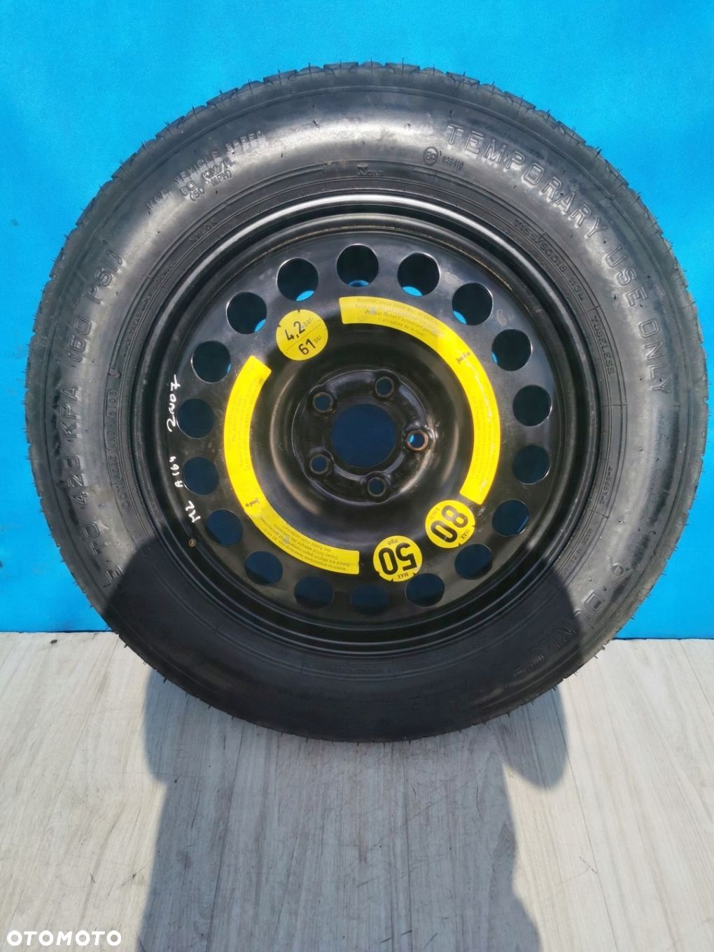 Mercedes ML W164 koło dojazdowe zapas 155/90 D18 ET40 5x112 2180200 - 1