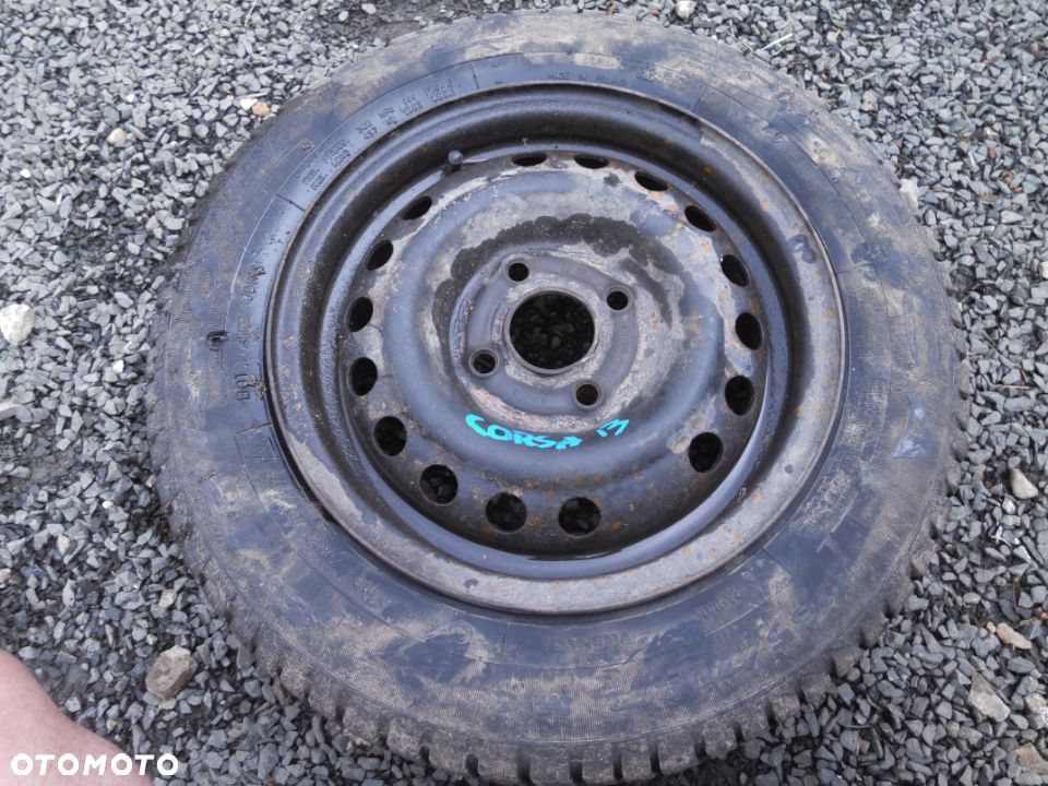 OPEL CORSA B KOŁO DOJAZDOWE R13 4x100 ZAPASOWE DOJAZDÓWKA 13" - 1