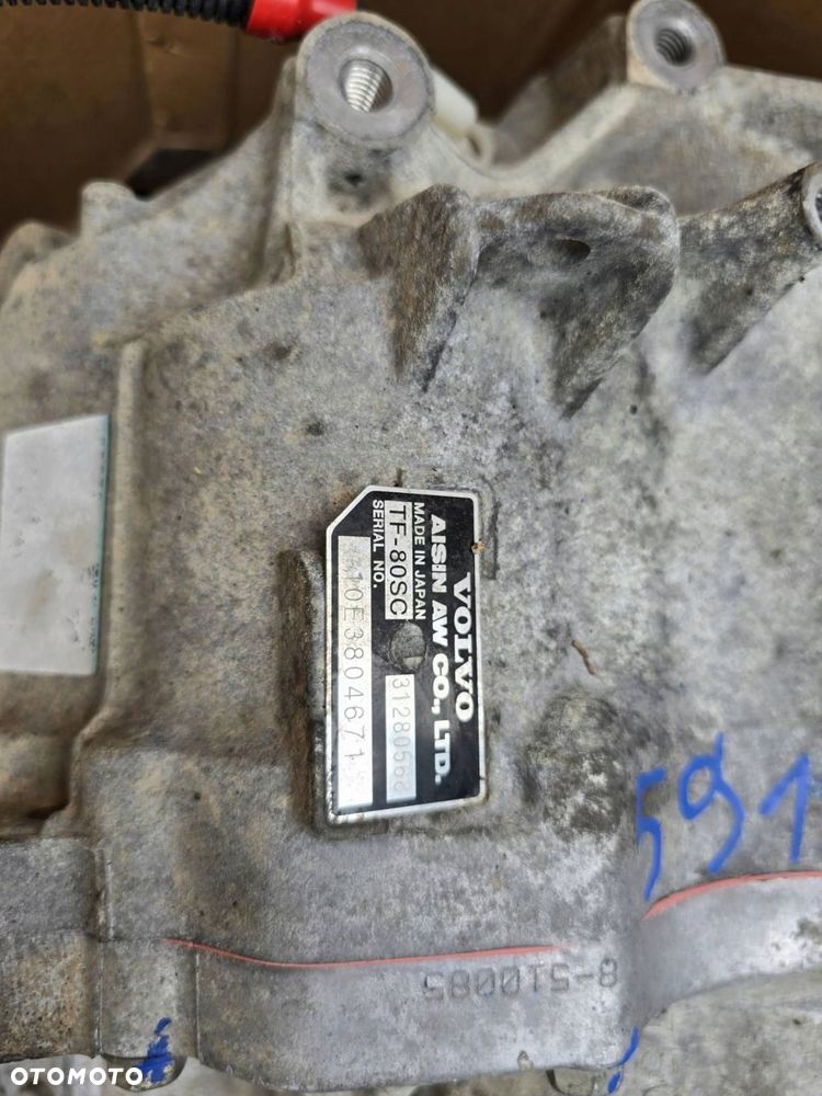 skrzynia biegów volvo tf-80sc p31280568 nr mag 591s - 3