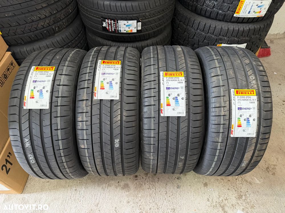4 anvelope pirelli vara 275-40-20 X5 X6 Mercedes ML Porsche cayeene pirelli cu steluta run flat - 1