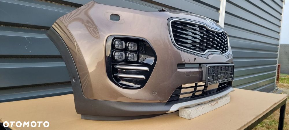 KIA SPORTAGE IV GT LINE 2015- Zderzak przód oryginał MA210 - 4